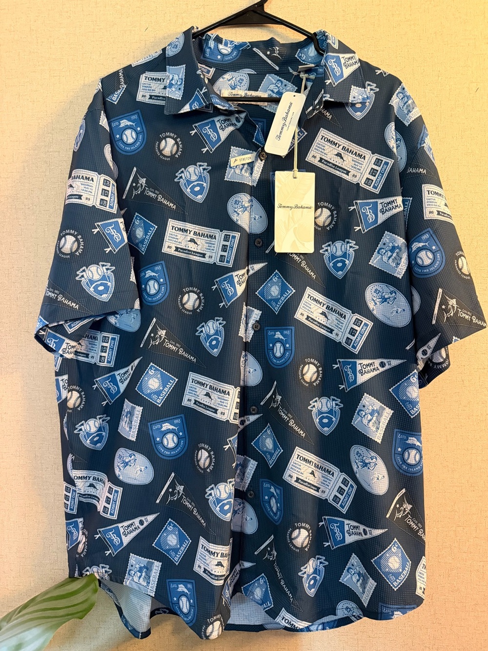 Tommy Bahama Sport Bahama Coast "Big Hitter" Camp Shirt | NWT | XL